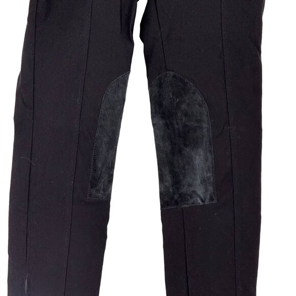2/$18 SALE! Bebe Riding Pants Womens 2 Suede Knees Stretch 90s Y2K USA Horse Vtg - Picture 5 of 8